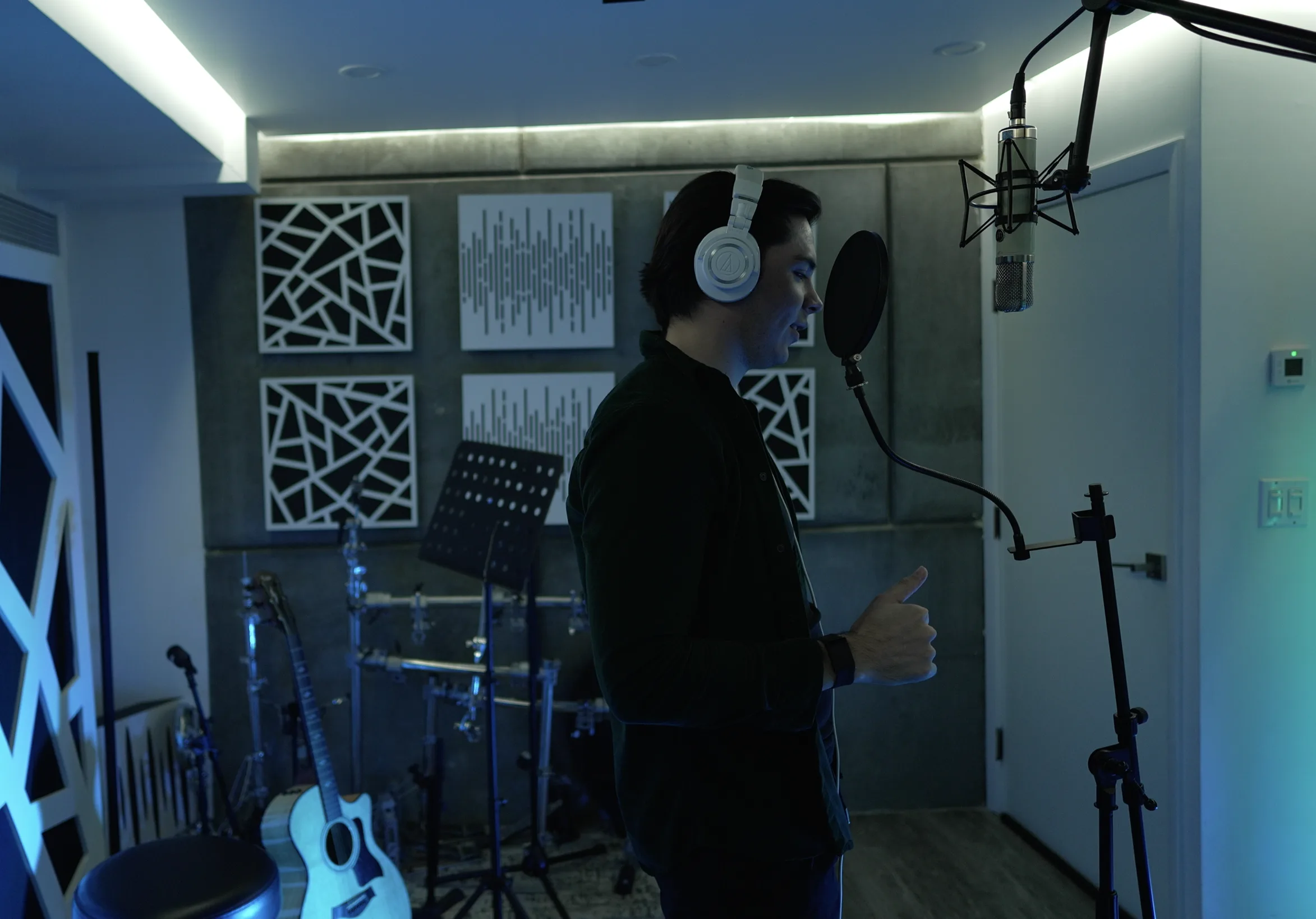 Jose Daniel en el estudio